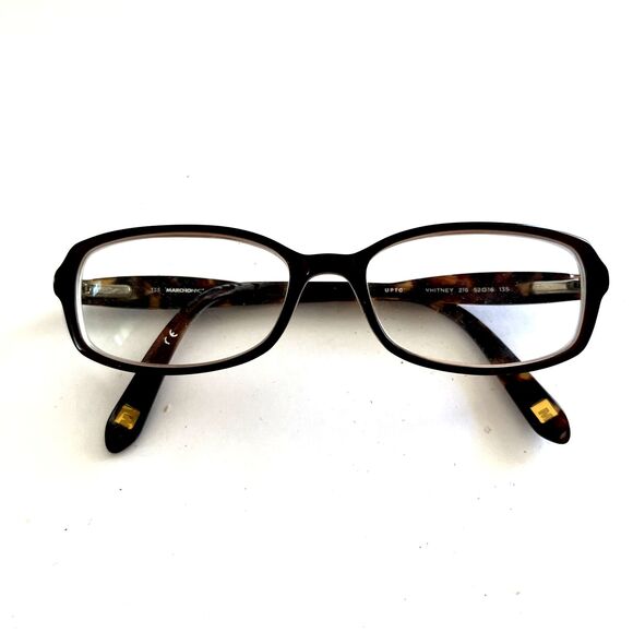Marchon NYC Eyeglasses Uptown Whitney 216 Designer Frames Only Brown 52-16-135 - Picture 2 of 6
